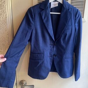 Kiton Blue Modern Fit Blazer size 42